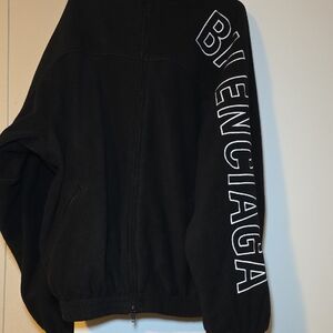 Balenciaga Fleece Zip Up